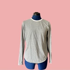 Men’s Banana Republic long sleeve ringer tee, size XS